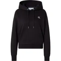Calvin Klein Damen Pullover & Cardigans Ck Embroidery Hoodie - Zwart - Größe L