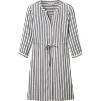Tom Tailor Striped Kleid Mit 3/4-ärmeln
