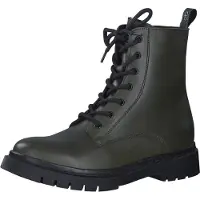 Tamaris 25269 Damen Stiefeletten - bequeme Stiefelette grün Freizeit NEU