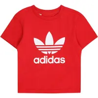 Adidas T-Shirt adicolor Trefoil IY2387 Rot Regular Fit
