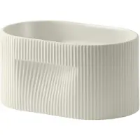 Muuto Blumentopf Ridge Off-White 13 cm
