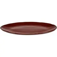 Serax Essteller La Mère Tableware by Marie Michielssen Venetian Red Ovale 37,5 x 27,5 cm