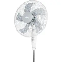 Ardes AR5ST40PW, Haushalts-Lamellenlüfter, Weiß, Flur, 40 cm, 1000 - 1200 mm, IPX0