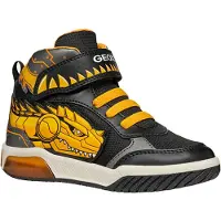 Geox J Inek B A Jungen Klettstiefel in Schwarz, Größe 33