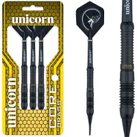 Unicorn Core Plus Black Soft Darts, 19 Gr. / Inhalt 1 Stück