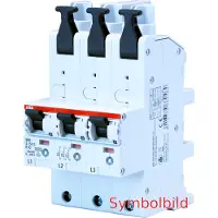 ABB S751/3-E25 Hauptleitungsschutzschalter SH-Schalter in E-Char., 25kA, 25 A, 3x1P 2CDS781001R4252 S7513E25
