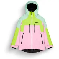 Picture Organic Clothing - Wasserfeste und atmungsaktive Skijacke - Exa Jkt Orchid Acid Silt Green für Damen - Größe XS - Rosa