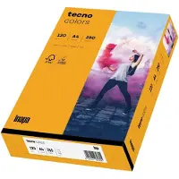 Inapa Kopierpapier colors mittelorange DIN A4 120 g/qm 250 Blatt