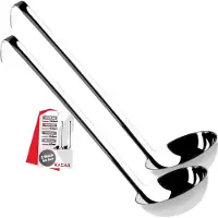 Kadax Schöpflöffel Suppenlöffel Schaufel-Set 2-tlg