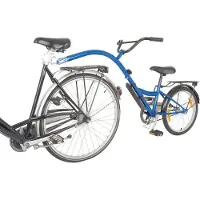 Terra bikes Kinderrad-Nachläufer Trailer blau, 20", RH 28cm