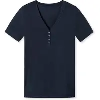 Schiesser T-Shirt Damen 175476 Mix/Relax Blue-XXL