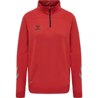 Hummel Sweatshirt half zip Frau Lead