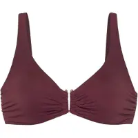 LASCANA Bikini-Oberteil in Bordeaux - 44F-Cup