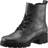 Gabor Stiefelette in Grau/Schwarz | Gr.: 38,5