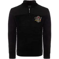 Carisma Strickpullover "Pullover", Herren, Gr. L, schwarz, Obermaterial: 100% Polyacryl PAN., uni, regular fit, Pullover Strickpullover, Premium Strickpullover