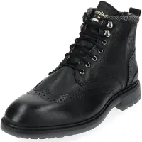 Pantofola d`oro Trendige Stiefelette Schnürschuhe für Herren 10233052.11A Schwarz