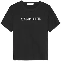 Calvin Klein Jeans T-Shirt Institutional SS IB0IB00347 Weiß Regular Fit