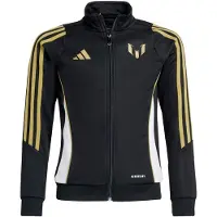 Adidas Messi Junior Tracksuit Jacket Schwarz 7-8 Years Junge
