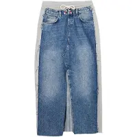 Desigual Jeansrock Pekin 24WWFD06 Blau Regular Fit
