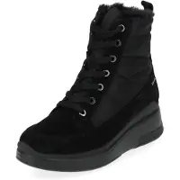 Igi & Co Modische Stiefelette Schnürschuhe für Damen 46548 00 Schwarz