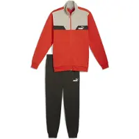 Puma Power Poly Trainingsanzug Rot,Grau XS Mann Rot,Grau XS