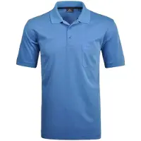 Ragman Herren Kurzarm Softknit Poloshirt uni 1003-80-00493
