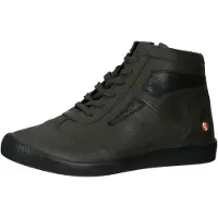 Softinos Sportliche Stiefelette Schnürschuhe für Damen P900729 005 Grün
