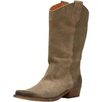 Felmini Lederstiefel GERBERA 7962 mit Cowboy-Silhouette und hohem Schaft