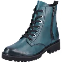 Remonte Schnürstiefel mit 2 RV petrol 36