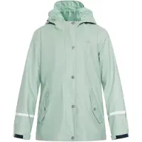Schmuddelwedda Schmuddelwedda Regenjacke aus recyceltem Material Mädchen grün, 134 740707-0002-01340