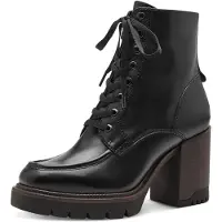 Tamaris Damen Stiefel 16324-36, 16324-37, 16324-38, 16324-39, 16324-40, 16324-41, 16325-36, 16325-37, 16325-38, 16325-39, 16325-40, 16325-41 TAM-1-25100-41 BLACK LEATHER 38 [Schuhe Frau]