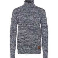 !Solid Rollkragenpullover SOLID "Rollkragenpullover SDPhilaremo", Herren, Gr. M, blau (insignia b), Obermaterial: 100% Baumwolle CO., Pullover Rollkragenpullover