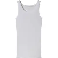 Schiesser Tanktop Pure Rib in Weiß | Gr.: 42