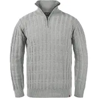 INDICODE JEANS Indicode Troyer Herren Baumwolle grau, XXL 701693-0002-09990