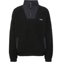 !Solid Fellimitatjacke SOLID "Fellimitatjacke SDMarkmann", Herren, Gr. M, schwarz (true schwarz), Obermaterial: 100% Polyester PES., Jacken Fellimitatjacke