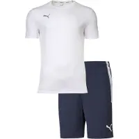 Puma Herren Finisher Set - Training Shorts kurz, Funktionsshirt Rundhals uni