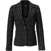 Comma Jackets Blazer Grey/black Größe: 34 | Blazer Outlet | Damen | Grau