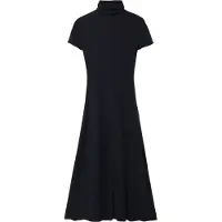 Desigual Kleid für den Alltag Cincinnati 24WWVK67 Schwarz Slim Fit
