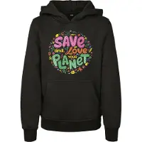 Mister tee Save And Love Kapuzenpullover