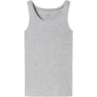Schiesser Tanktop Pure Rib in grau-mel. | Gr.: 36
