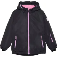 Color Kids Ski-/ Snowboardjacke in Schwarz/ Flieder | Gr.: 116