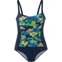 LASCANA Badeanzug mit floralem Design und Shaping-Effekt