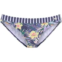 Venice beach Bikini-Hose "Summer", Damen, Gr. 34, N-Gr, bunt (marine, zitrone), Polyamid, Xtra Life LYCRA, bedruckt, Badehosen Bikini-Hose, im Mustermix