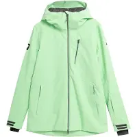 4F Damen Snowboardjacke mit NeoDry 10000 Membran, grün, Größe M