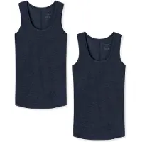 Schiesser Tanktop Personal Fit in nachtblau | Gr.: XL