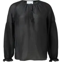 Comma Blouses Black Größe: 40 | Blusen Outlet | Damen | Schwarz