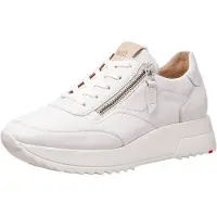 Lloyd Sporthalbschuhe Formsohle modisch in weiss/weiss kombi, Gr. 40