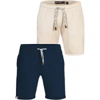 INDICODE JEANS Shorts Sweat 2-Pack Eddy