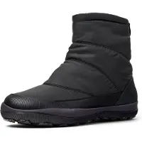 Camper Leder-Winterboots in Schwarz | Gr.: 38