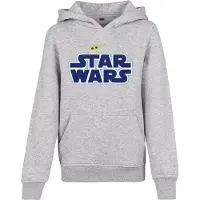 Mister tee Star Wars Blue Logo Kapuzenpullover